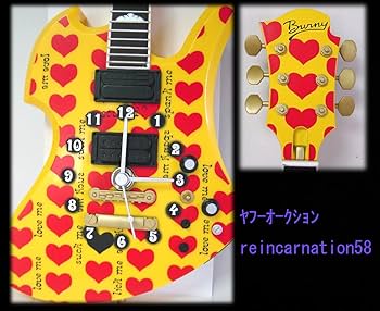 未開封　hide ギター型ウォールクロック 2025年最新】hide ギター型ウォールクロックの人気アイテム