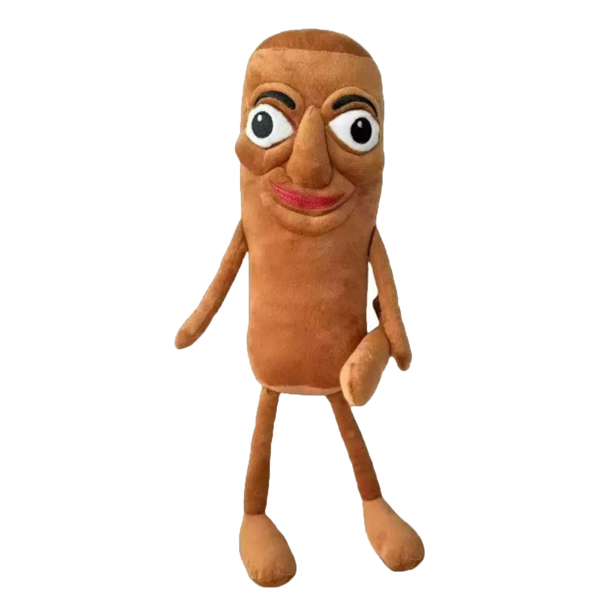 12IN Italian Brainrot Plush, Tung Tung Tung Sahur for Kids, Boys, Girls & Adults, Unique Funny Gift for Birthday Party, Home, Office Desk Decor,