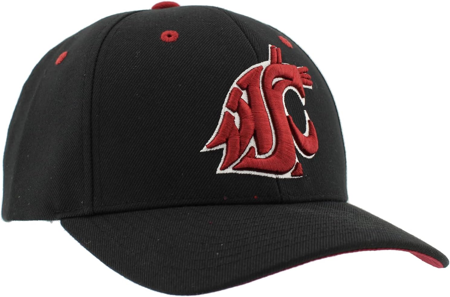 ZHATS NCAA Unisex-Adult NCAA Officially Licensed Snapback Hat Competitor Black - Image 2