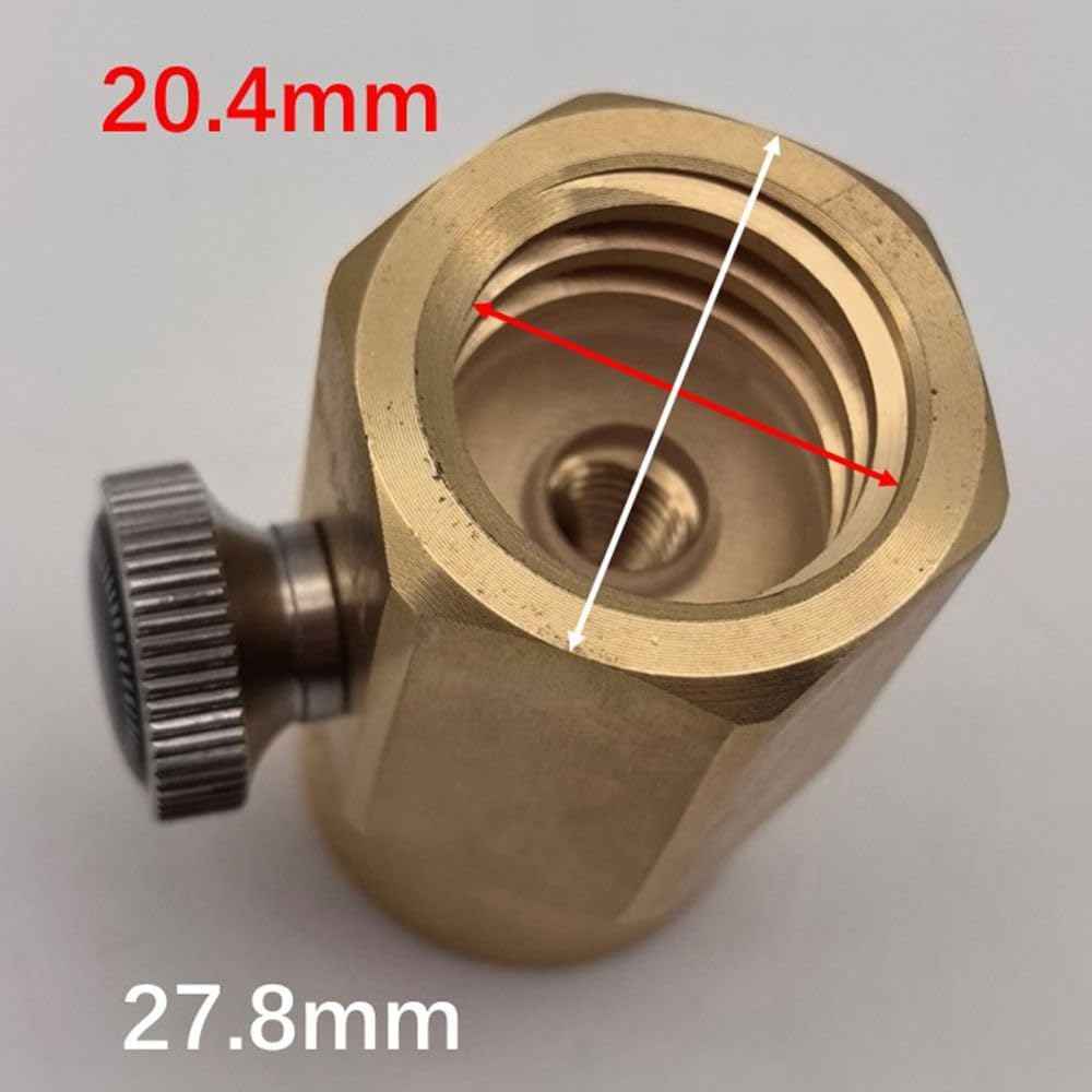 Home Use Soda Refill Bottle CO2 Cylinder Cartridges Adapter Refills Connector Kit CGA320 to TR21-4 Thread Set Replacement Accessories for Soda Machine Tank 24-060