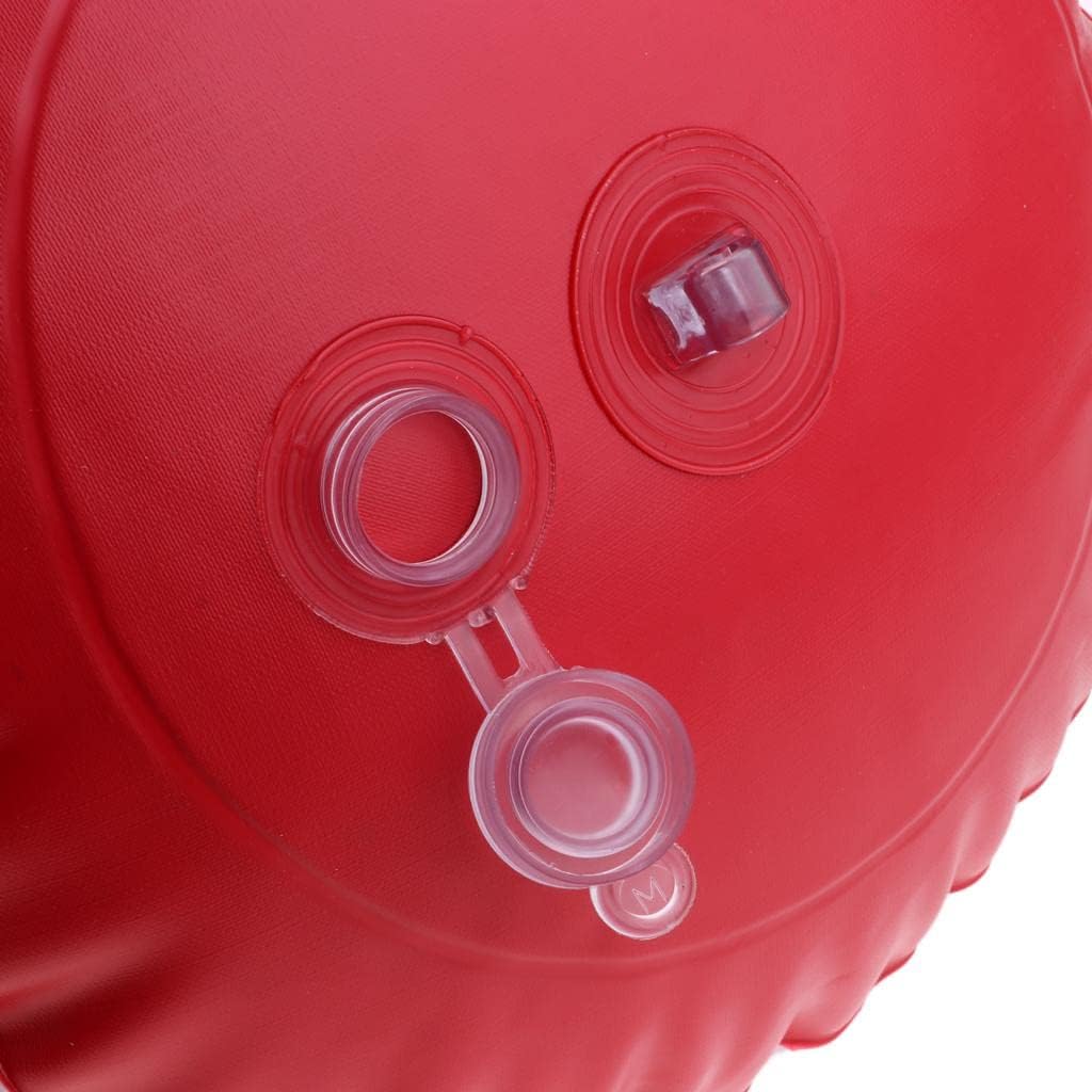 Professional Scuba Diving Inflatable Float with Dive Flag: High Visibility Gear Equipment for Freediving and Snorkeling - Weight, Portable - for Scuba Divers and Beach Di