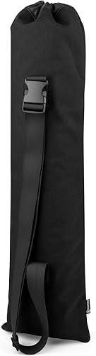 Miniatura 9 de Funda de transporte de viaje para trípode de teléfono y palo de selfie, bolsa de almacenamiento de trípode de nailon con correa compatible con