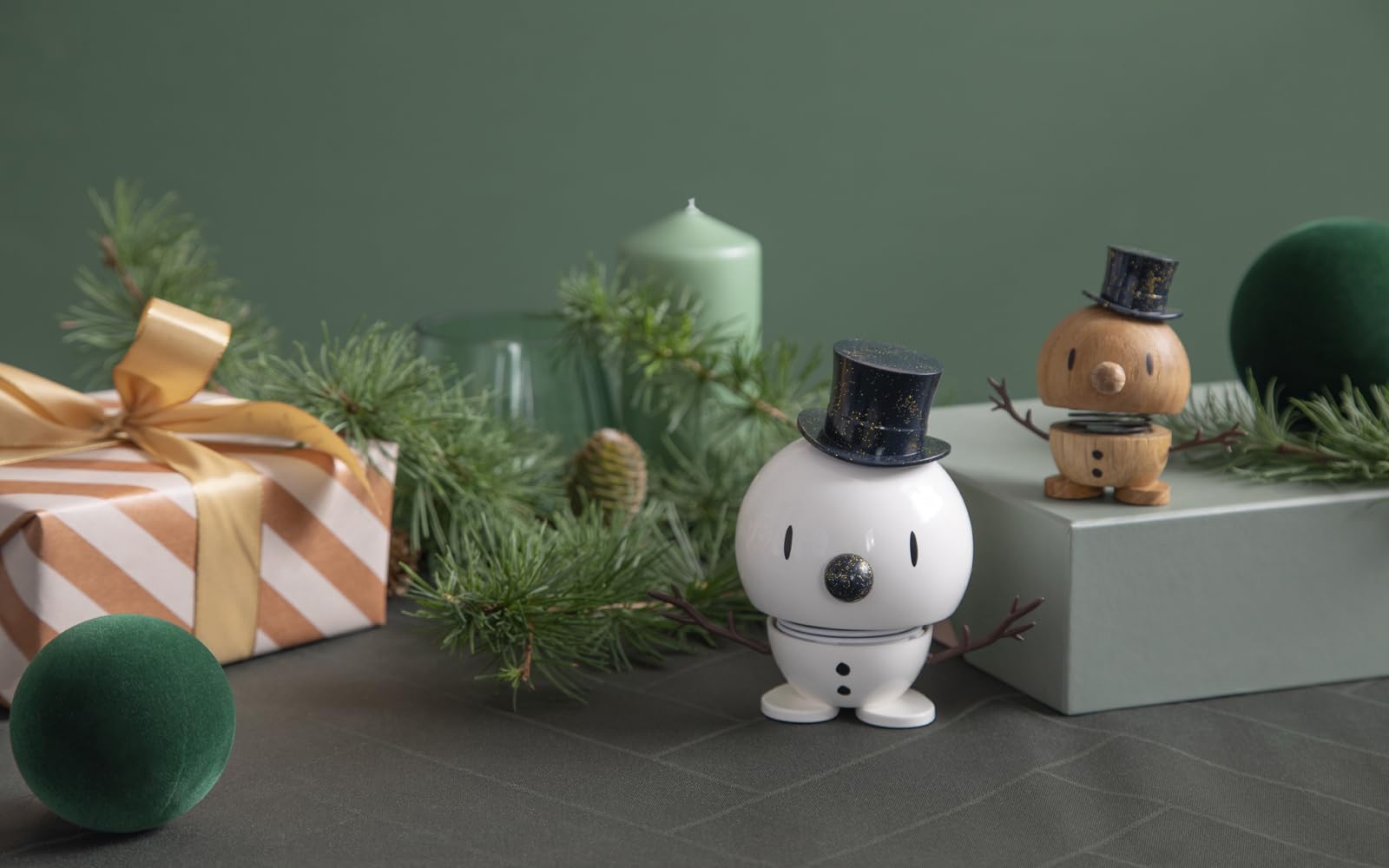 Hoptimist Snowman Hoptimist 9,5 x 5,9 x 7,8 cm S Oak