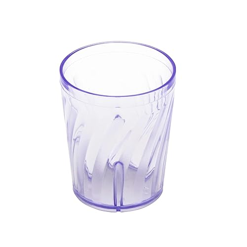 G.E.T. 2206-1-BL - Vasos de plástico irrompibles sin BPA, 6 onzas, color azul (juego de 12)