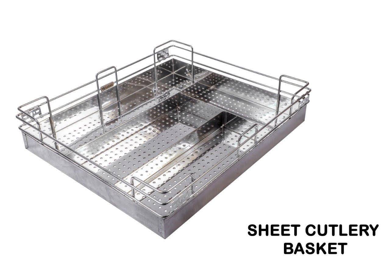 Stainless Steel Kitchen Baskets - Organize Your Space -5