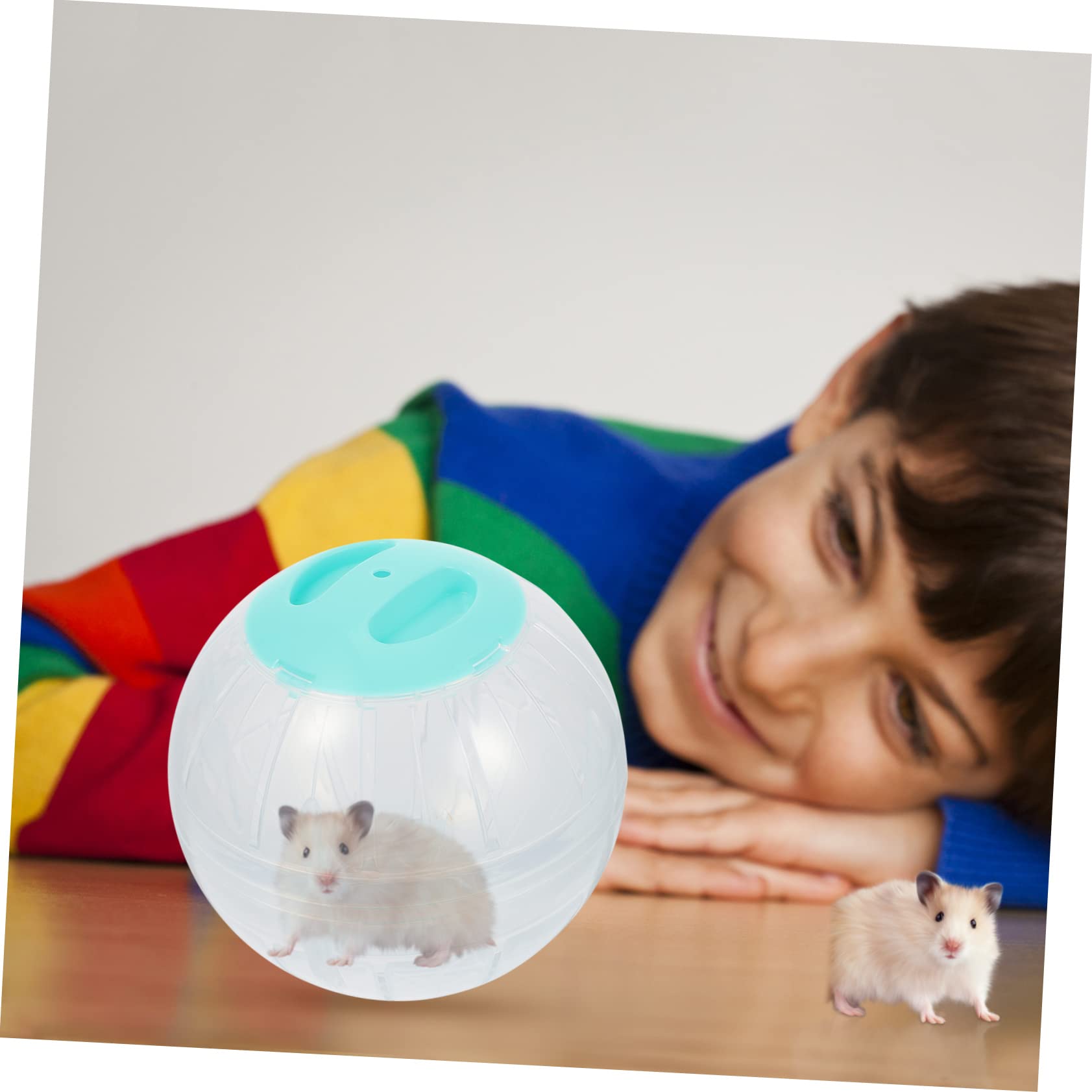 4stücke Hamster Laufbälle Transparente Aktivitätsbälle Für Hamster Und Kleine Haustiere Für Bewegung Und Spielspaß Transparent Fördert Die Fitness Und Langeweile