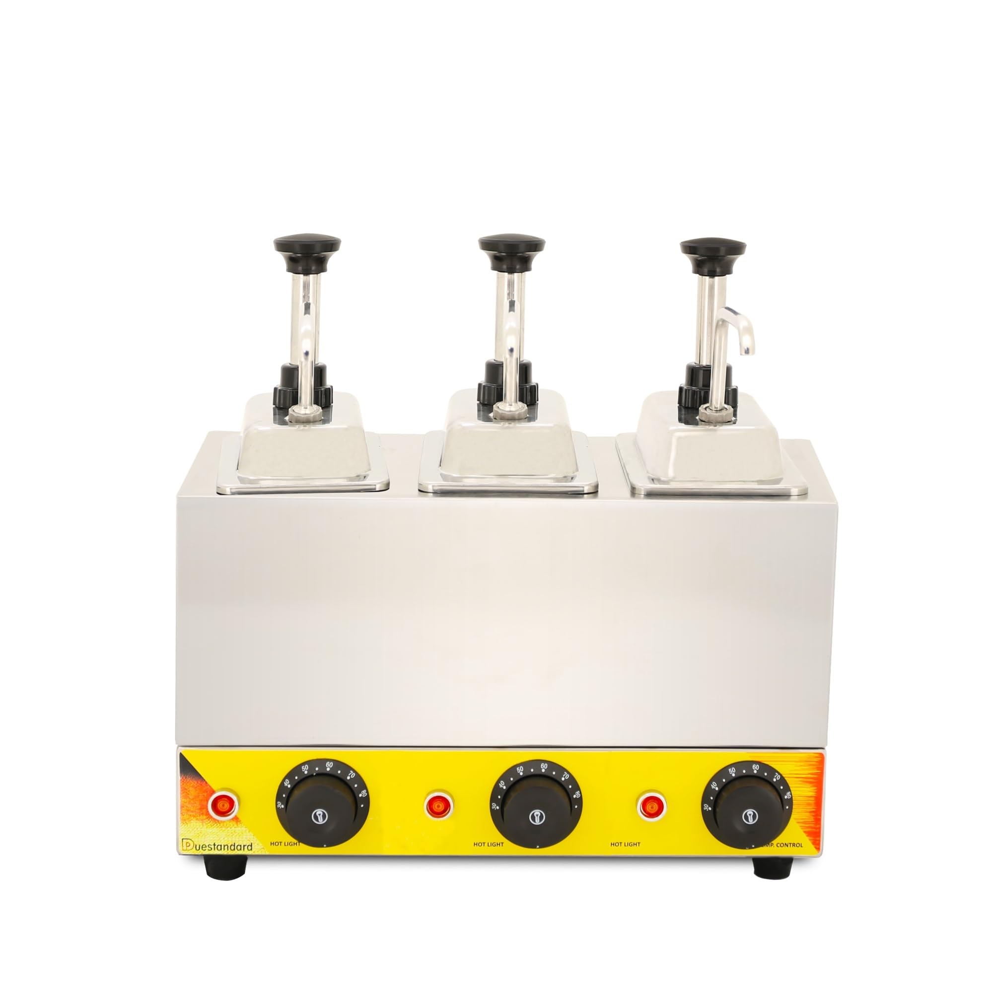 Gqnblvhzupdm Silver Syrup Machine, Np-327 Industrial Commercial Kitchen Restaurant Buffet Pump Electric Stainless Steel Sauce Dispenser(3)