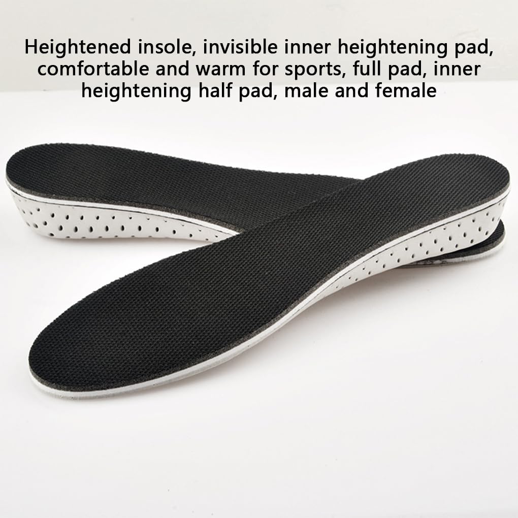 Lot de 10 paires de semelles intérieures en EVA - Portable - Remplacement pour l'hiver et l'automne - Absorbant la transpiration - Accessoires élévateurs de chaussures - Complet - 2,3 cm