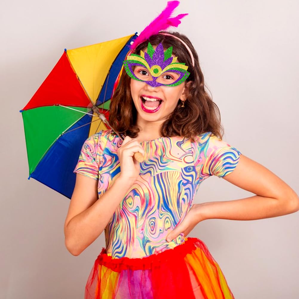 YRPACFB Carnival Party Mask, Mardi Gras Mask, Carnival Eye Masks, Party Cosplay Costume - Image 4