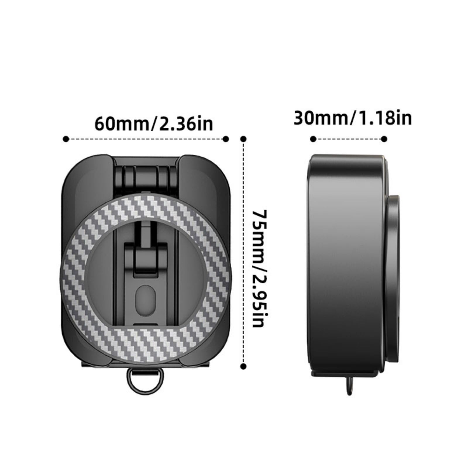 Supporto magnetico per telefono per dispositivi da 4 a 7 pollici