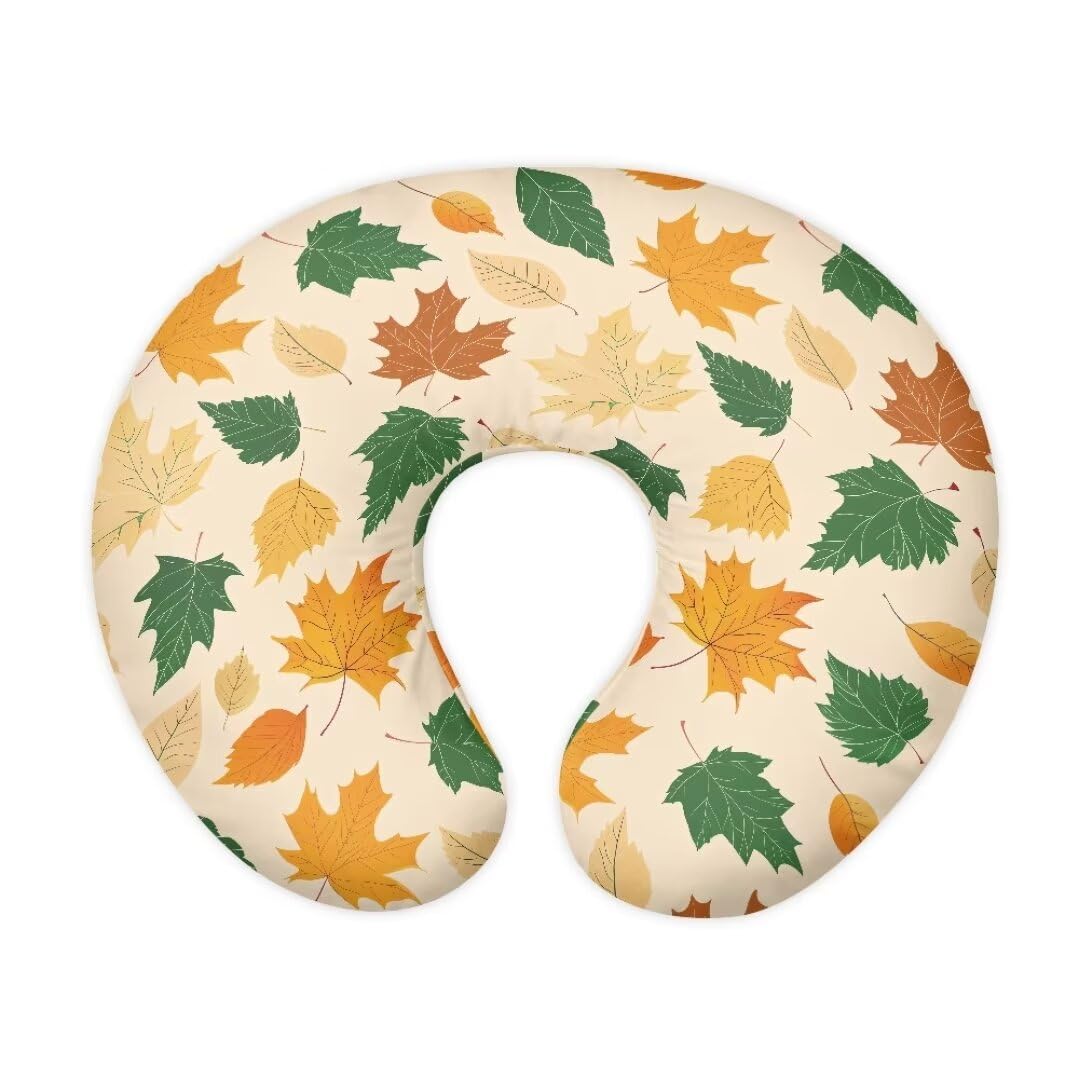Zanxiantu Thanksgiving Day Maple Leaf Girls Baby Nursing Pillow Covers Pillow Covers Soft Snuggle Me Nursing Pillow Cover Feeding Position Support