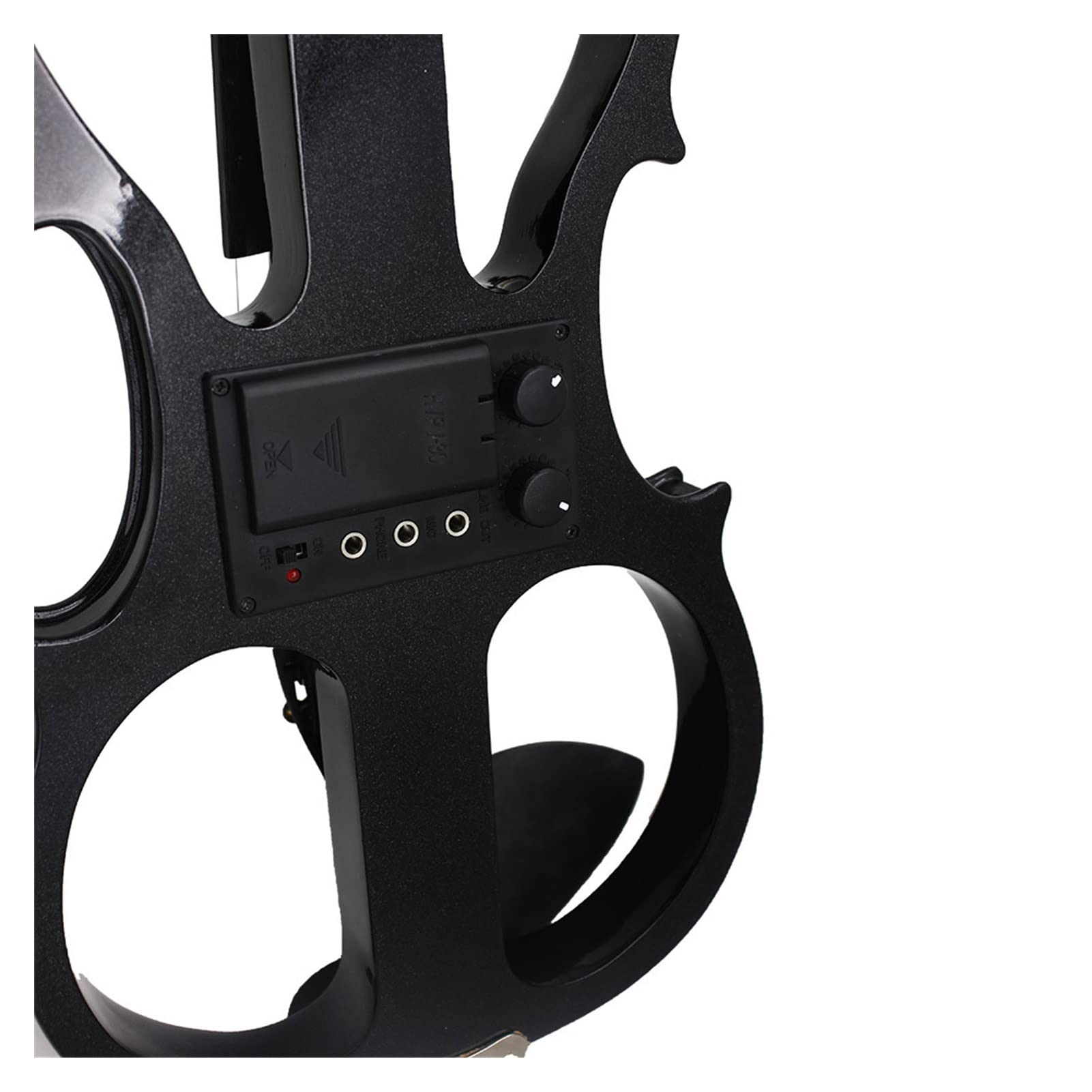 Violino Strumento A Corda Del Violino Del Violino Del Violino Del Violino Elettrico 4/4 Con La Cuffia Degli Accessori Violino