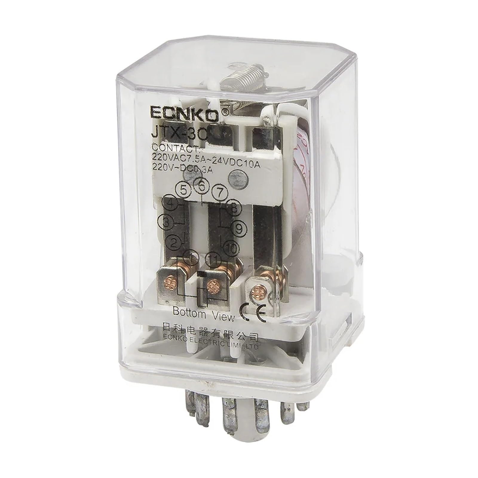 OSHZIKJII JTX-3C electromagnetic relay JTX-3Z DC 12V power relay