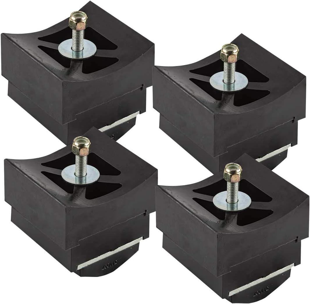 SuperSprings SSS-3 SuperSway-Stops for Ford F-250/F-350/F-450/F-550, Chevrolet/GMC Silverado/Sierra 3500, Black