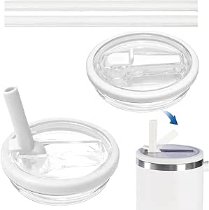 Amazon.com | 2 Pack 40oz STANLEY Tumbler Flip Straw Lid Replacement