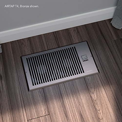 Ac Infinity Airtap T4, Quiet Register Booster Fan With Thermostat Control. Heating Cooling Ac Vent. Fits 4” X 10” Register Holes. #TOP6