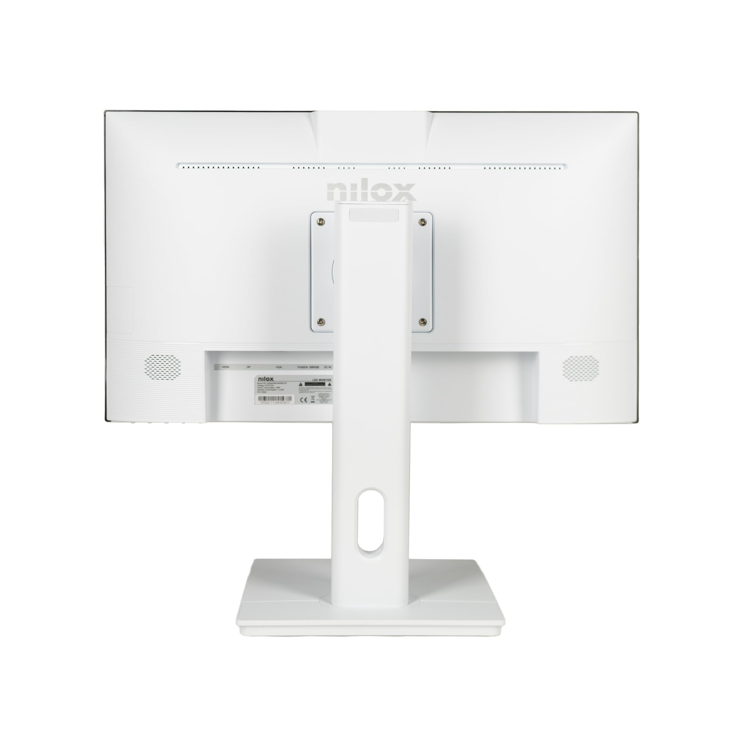 Nilox NXM24REGWEB01W 23.8" LED IPS FullHD 75Hz Altavoces Altura Ajustable Webcam