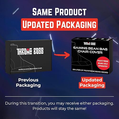 Miniatura 4 de Throne Boss Puf para juegos para niños con respaldo alto, silla de juegos en el suelo, tela Oxford 420D fácil de limpiar, bolsillos laterales