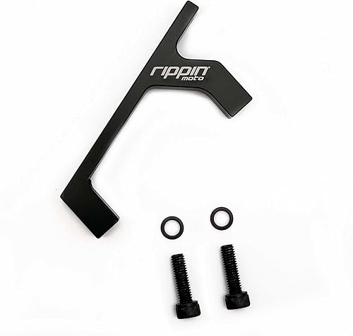 Miniatura 2 de Rippin Moto Surron - Adaptador de pinza frontal de 9843in para rotor de freno de disco de gran tamaño compatible con Sur Ron Light Bee X 2022 y más