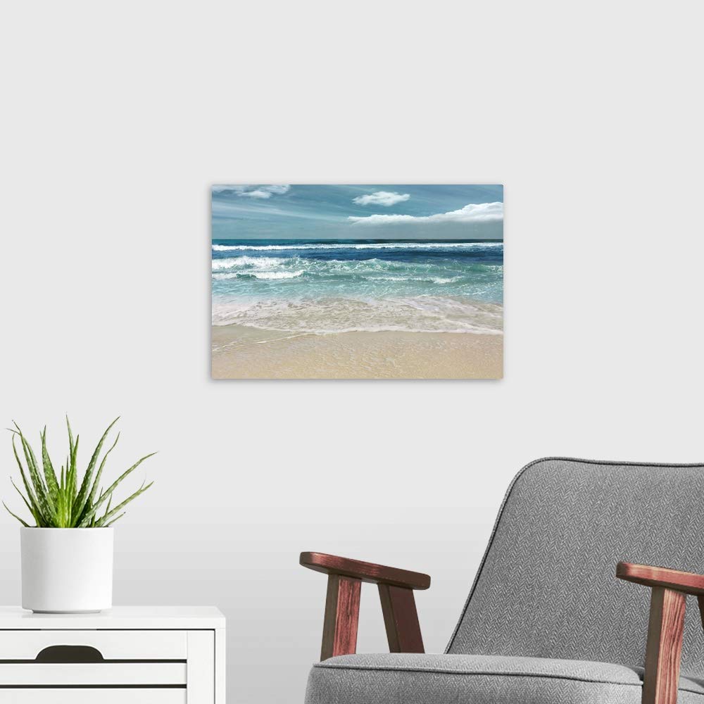Amazon.com: GREATBIGCANVAS Symphony of The Sea Canvas Wall Art
