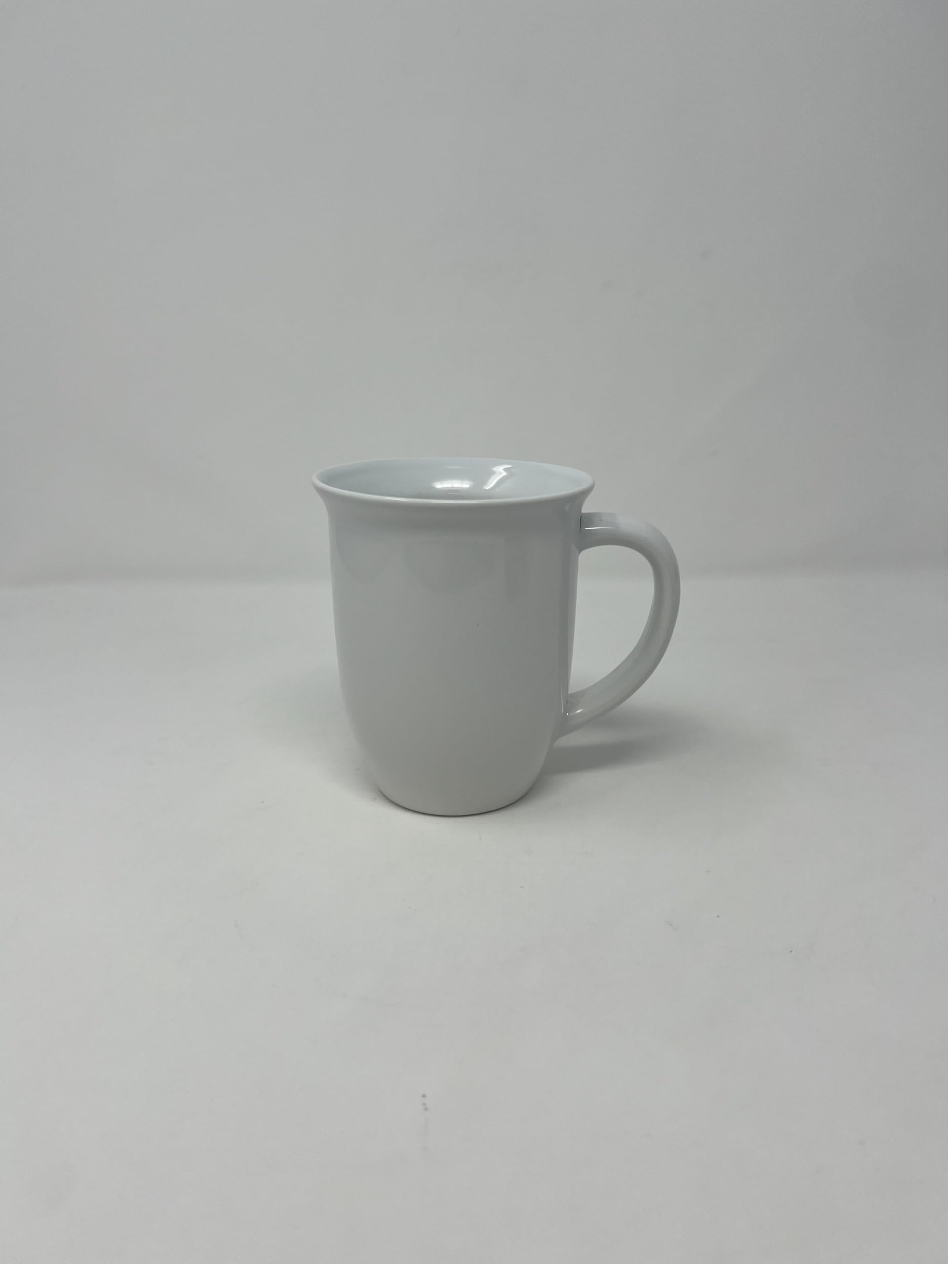 Amazon.com | USA HomeMax 16oz Ceramic Mug Curved Out Lip Assorted