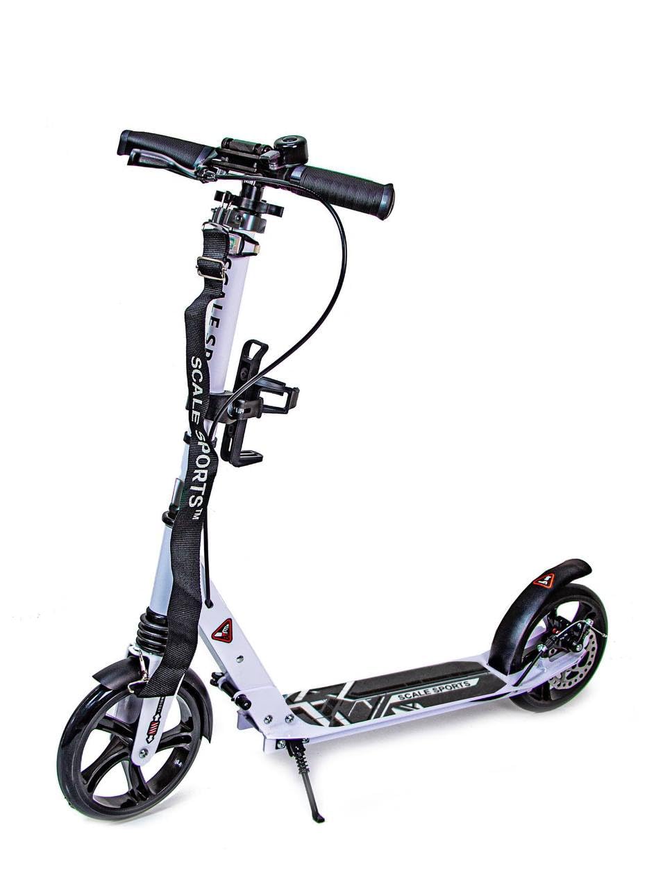 Monopattino Pieghevole Scale Sports - Per Adulti E Bambini Dai 7 Anni, Freni A Disco E A Pedale - Rosa - Foto 9