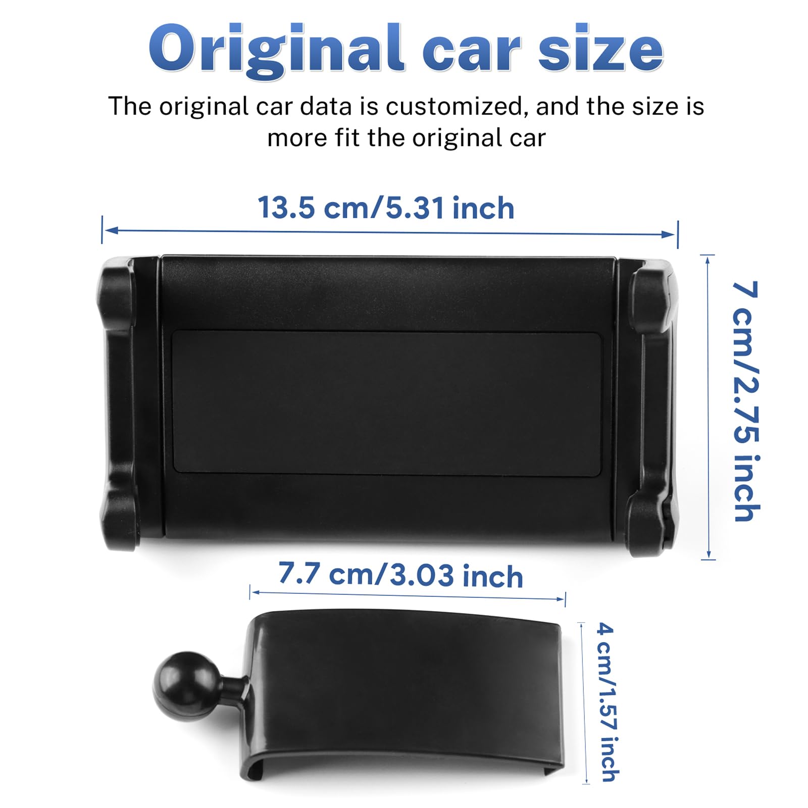 KUNGKIC Soporte para tablet de coche para BYD Seal U 2023-2025, soporte extensible para teléfono móvil, reposacabezas, rotación de 360°, soporte para reposacabezas de tablet