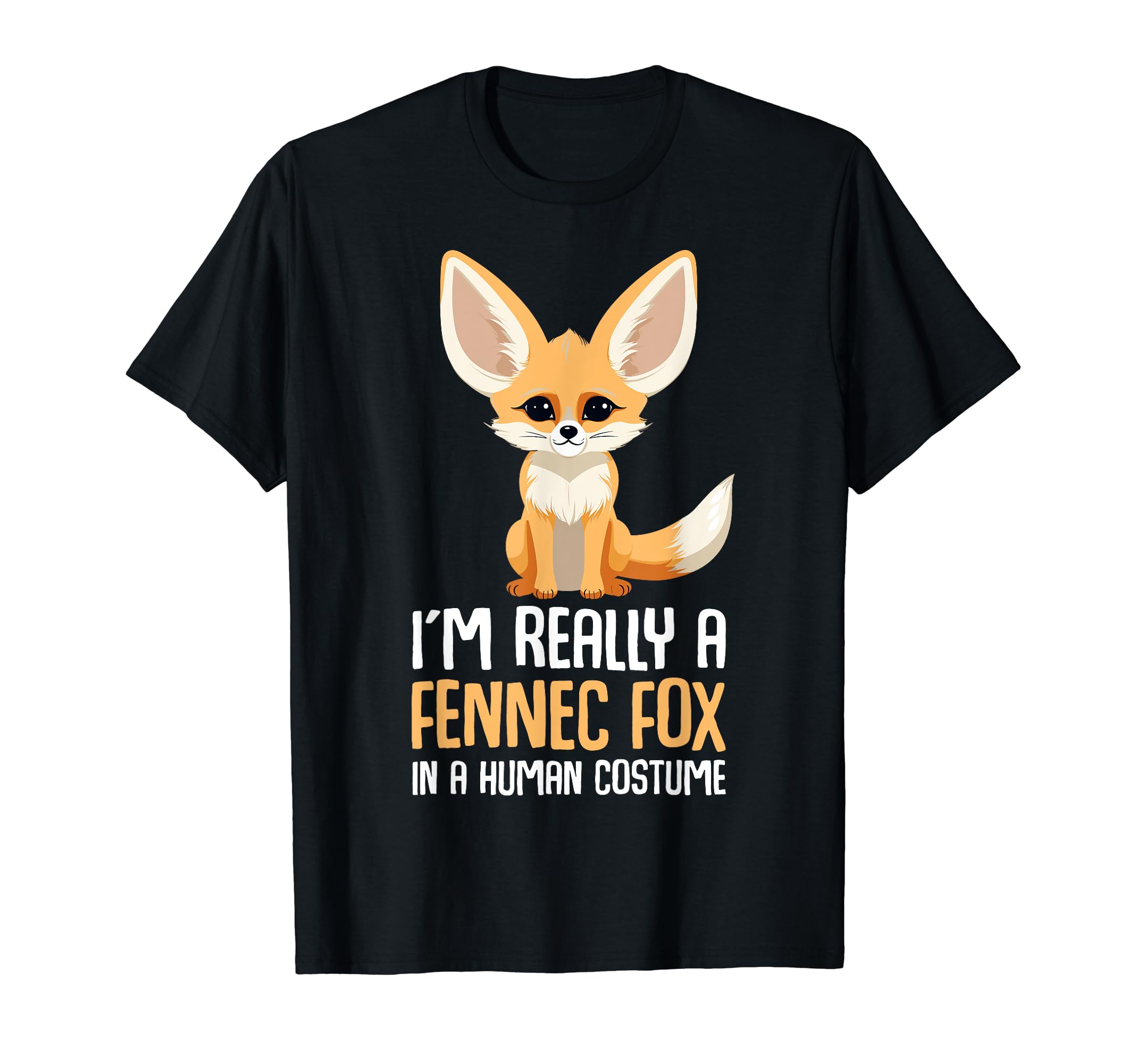 Funny Fennec Fox Apparel & Gift IdeasFennec Fox Costume Girls Fox T-Shirt
