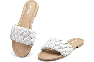 Braided Flat Sandals for Women: Summery Style and Comfort