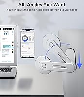 Vista 21 de CloudValley - Soporte magnético de teléfono para portátil, soporte lateral ajustable para monitor de teléfono para iPhone 12 Pro Max / 12 Pro / 12
