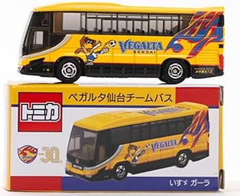 【未使用品】ベガルタ仙台　仙台市営バス　1/80スケール 1/80 仙台市営バス いすゞエルガ を開封（トレーン ダイキャスト