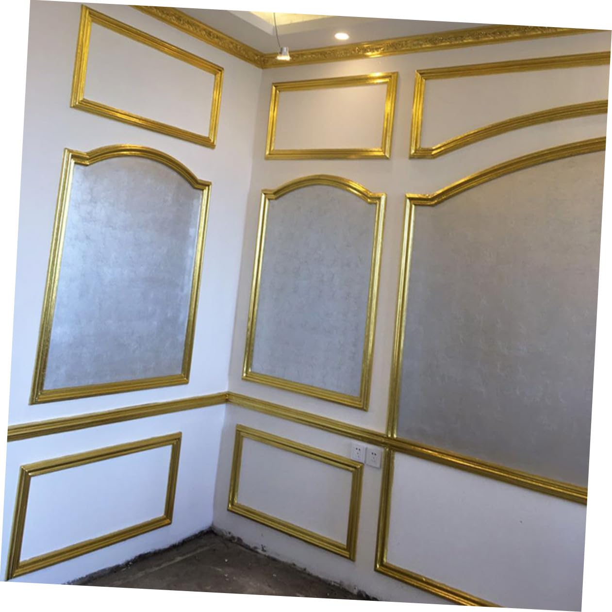 400blätter Imitationsgoldfolie Für Basteln Und Gold Und Roségold Für Kunstprojekte Dekoration Und Vergoldung