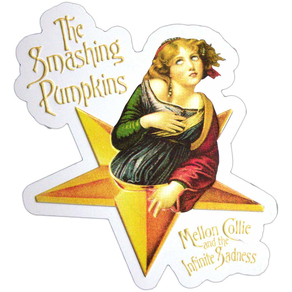 The Smashing Pumpkins Mellon Collie Embossed Fridge Magnet One Size