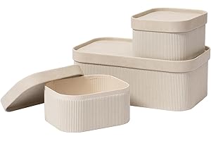 Decorative Cardboard Storage Boxes with Lids