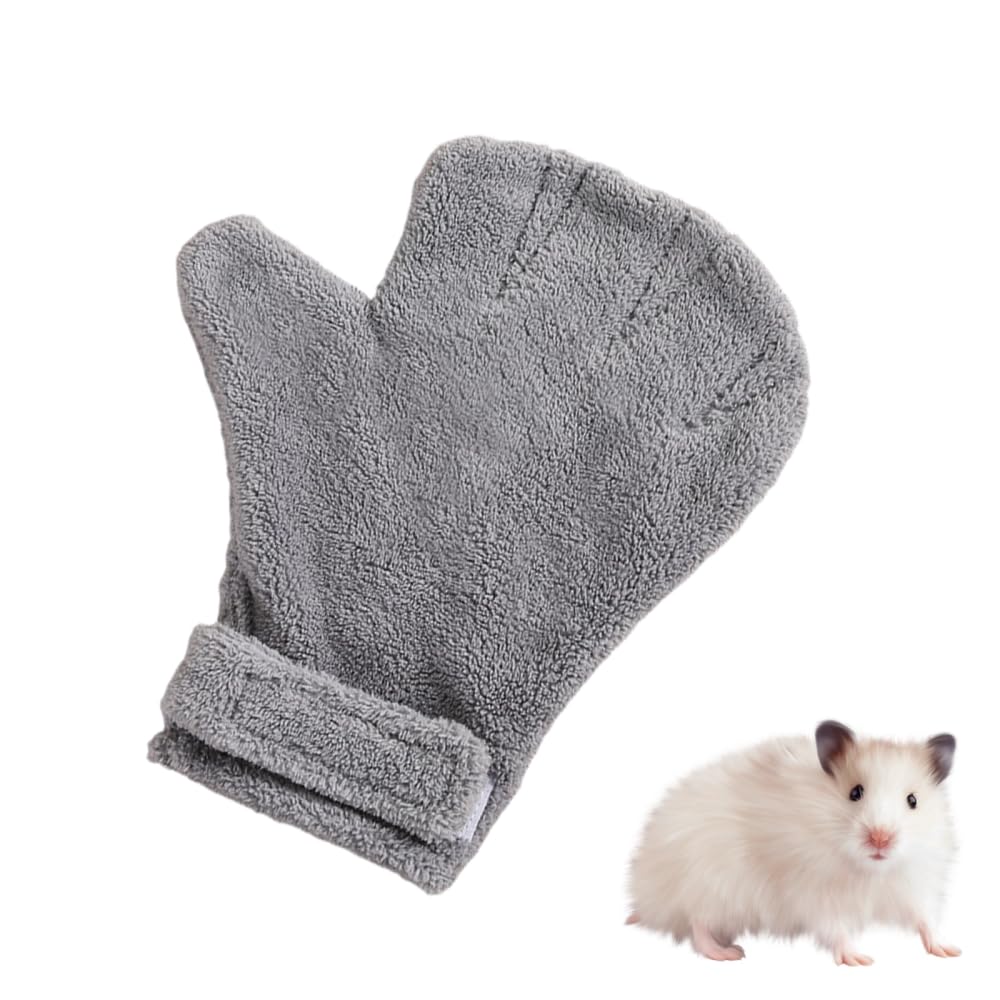 CARPJZ Hamster Bite Proof Glove, Adjustable Pet Holding Glove Animal Handling Gloves for Rats, Hamsters & Other Small Pets