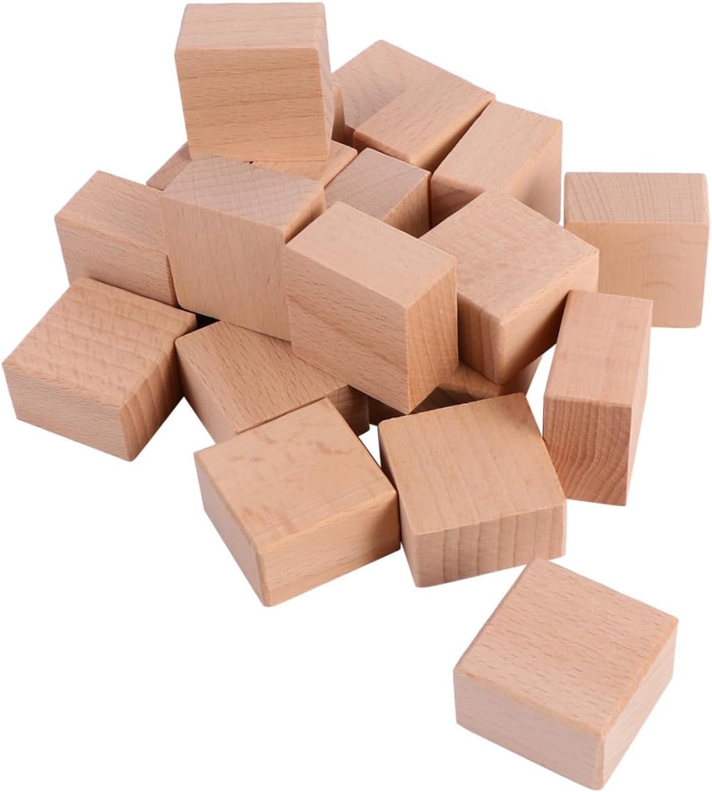 20pcs DIY Seals Scrapbook Stamps for Boys and Tools Unfinished Stamping Blocks Handmade Materials