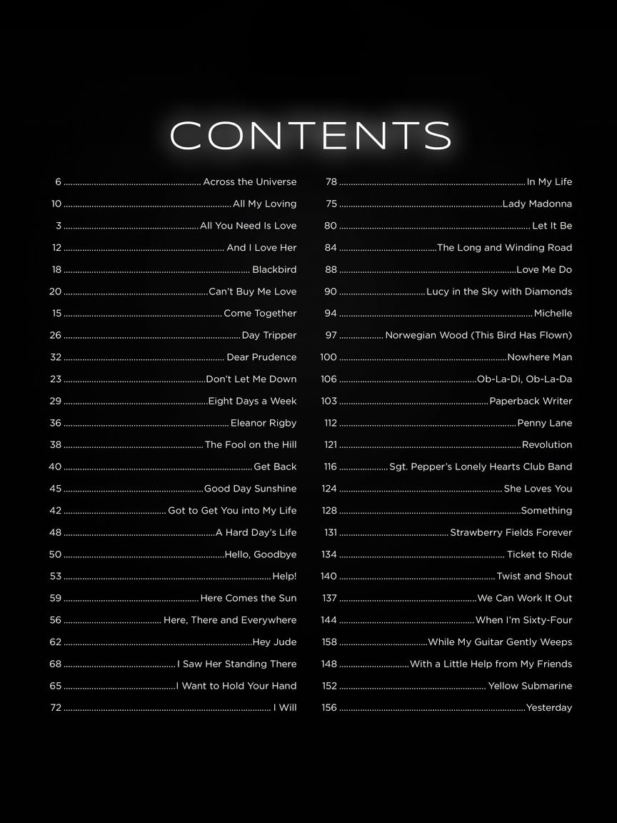 First 50 Songs by The Beatles Easy Piano You Should Play on The Piano