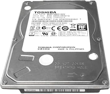 Toshiba 1TB 5400RPM 8MB Cache SATA 3.0Gb/s 2.5 inch Notebook Hard Drive (MQ01ABD100V) - ,Usb