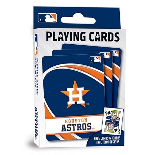 MasterPieces Officially Licensed MLB Houston Astros Playing Cards - 54