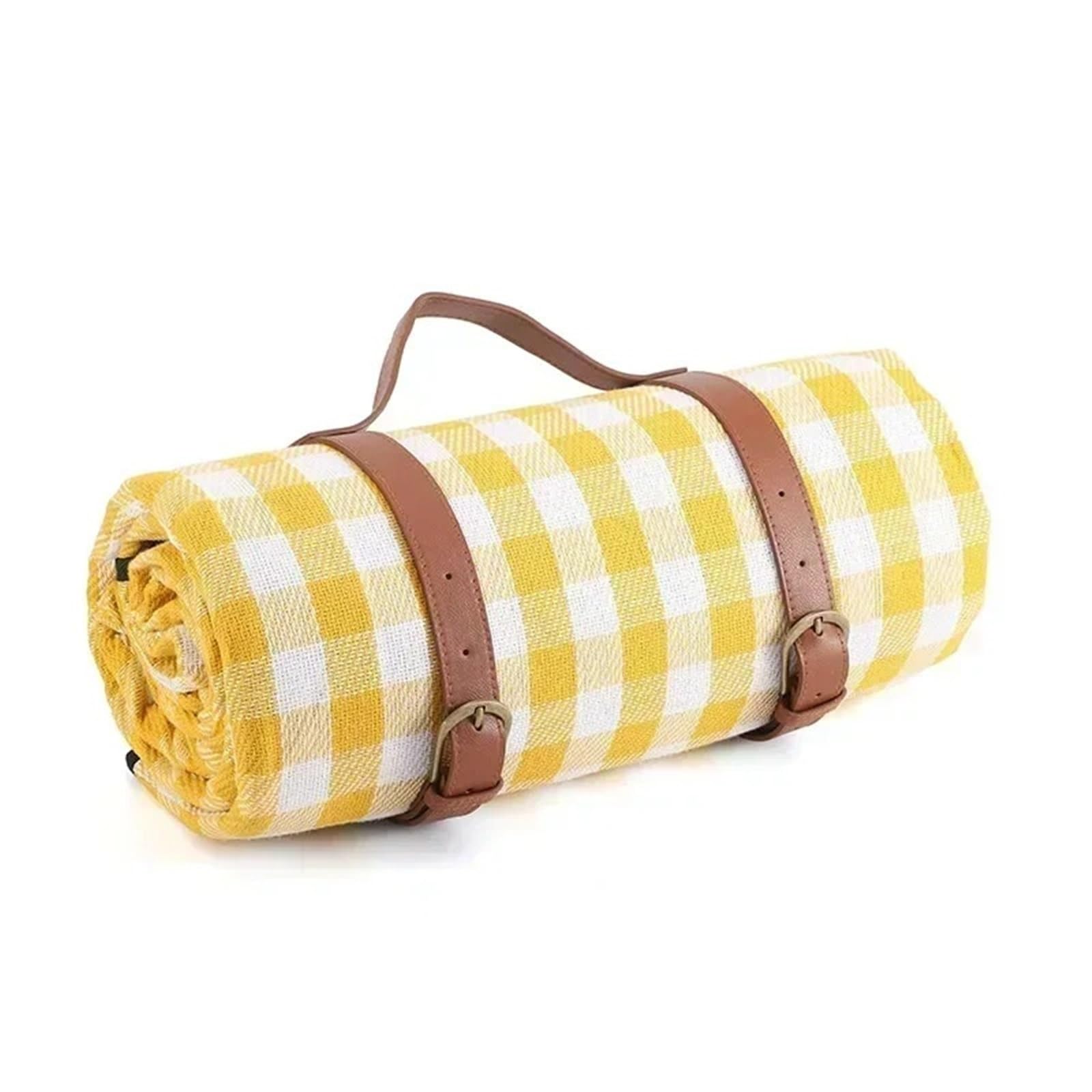 Coperta Da Picnic Impermeabile Coperta da picnic impermeabile con tracolla | For tappetino da spiaggia o festa in campeggio all'aperto in famiglia(Color 4,200x200cm)