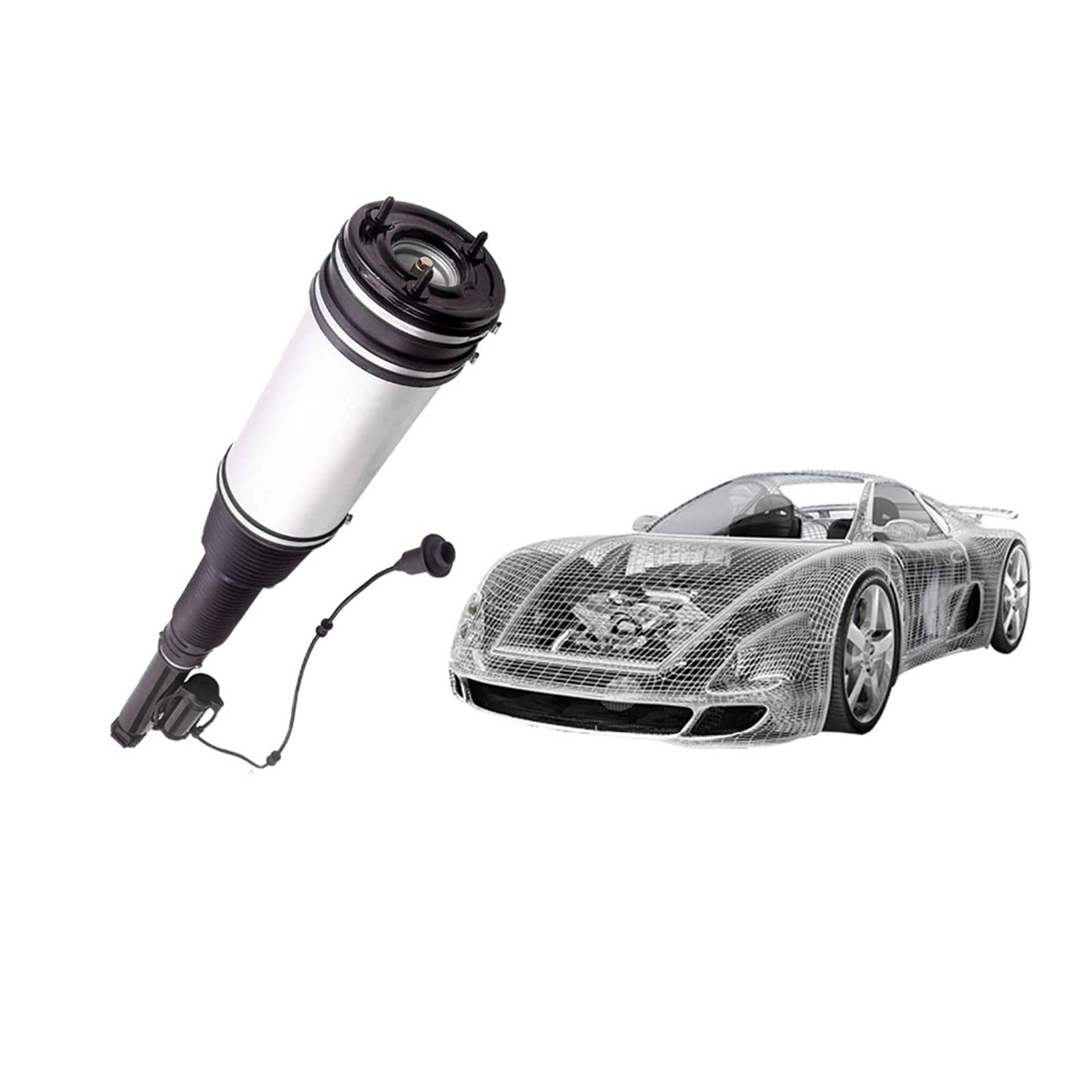 BYBEST 5102GP 5102GQ 5102.R9 5102S0 5102.S0 Bolsa DE Resorte DE SUSPENSIÓN NEUMÁTICA Trasera Compatible con Peugeot Compatible con Expert Citroen Dispatch Compatible con FIAT Scudo 07