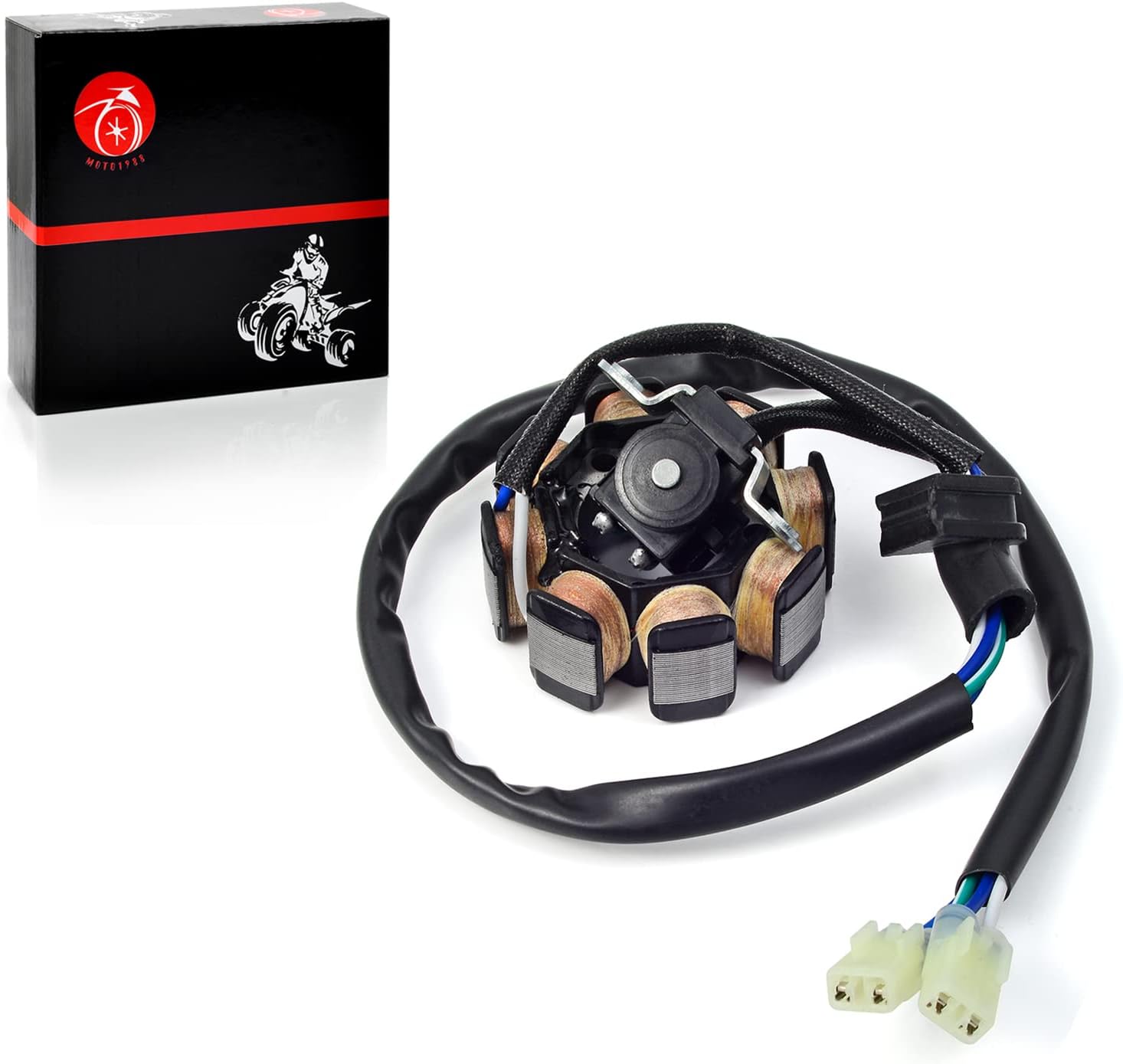 MOTO1988 Stator Coil For Honda CRF250 CRF250R 2004-2009 CRF450 CRF450R 2005-2008 31120-KRN-670