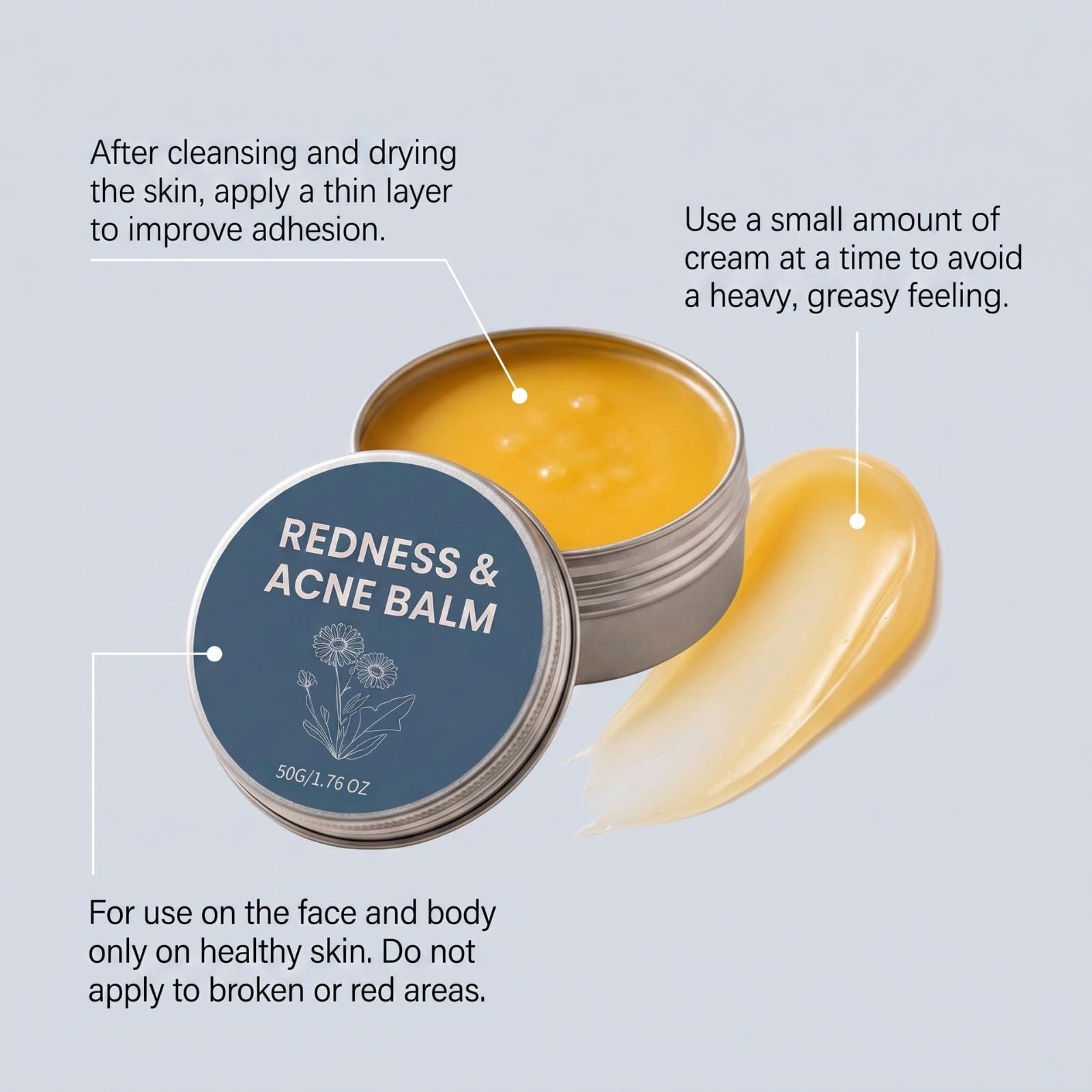 Crema idratante viso e corpo, nutriente per rinfrescare l'idratazione del