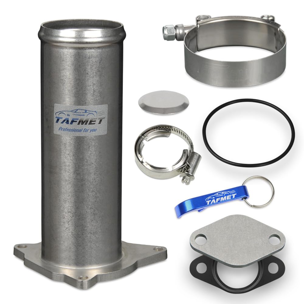 Tafmet Gray Egr Valve Replacement Pipe Tuning Kit For Vw Touareg T5 Multivan With 2.5 R5 Tdi Bac Blk Axe Axd Engines