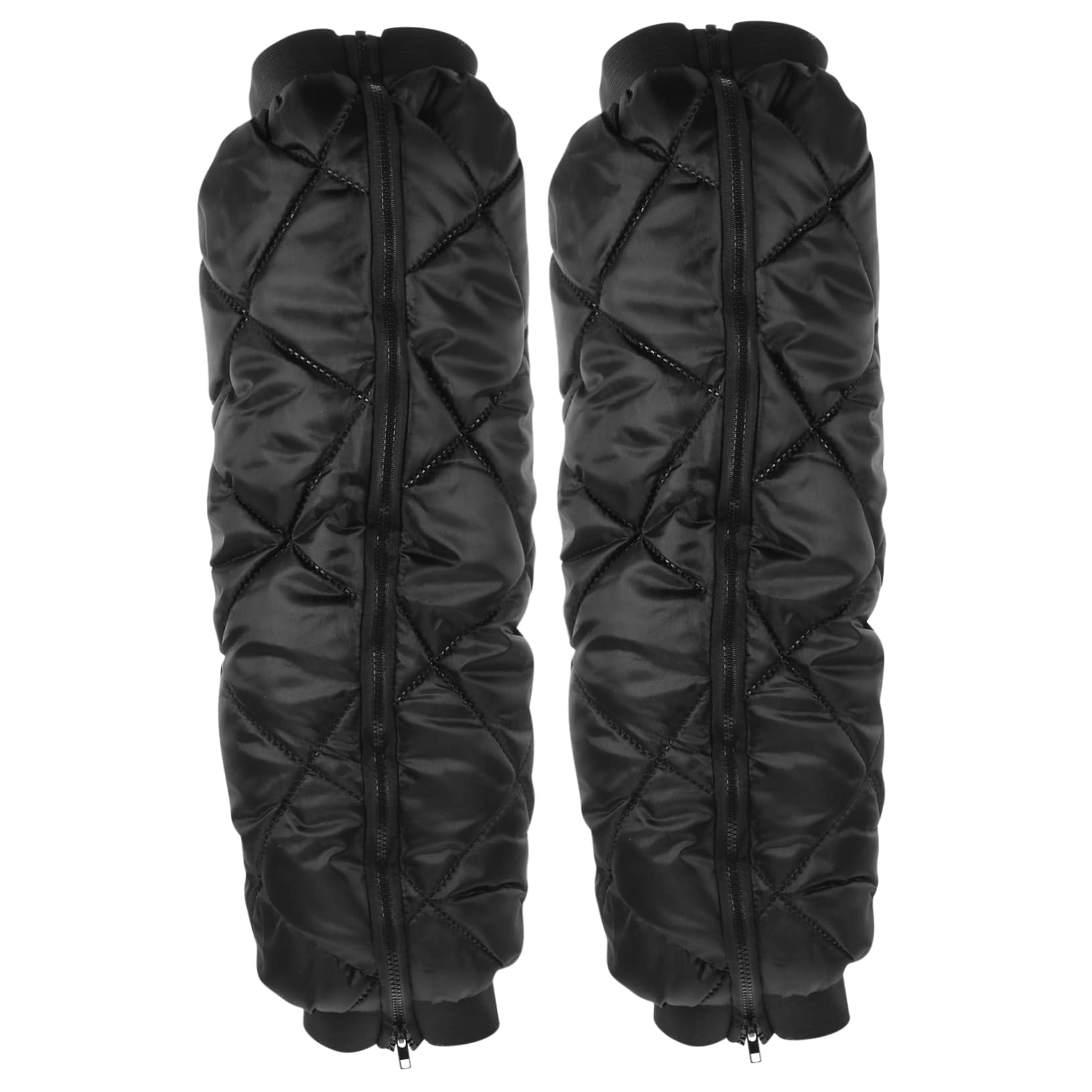 Ipetboom 1Pair Winter Motorcycle Warm Keeping Protective Gear for Riding Skiing and Mountaineering Easy to Wear Zipper Design Comfortable and Breathable