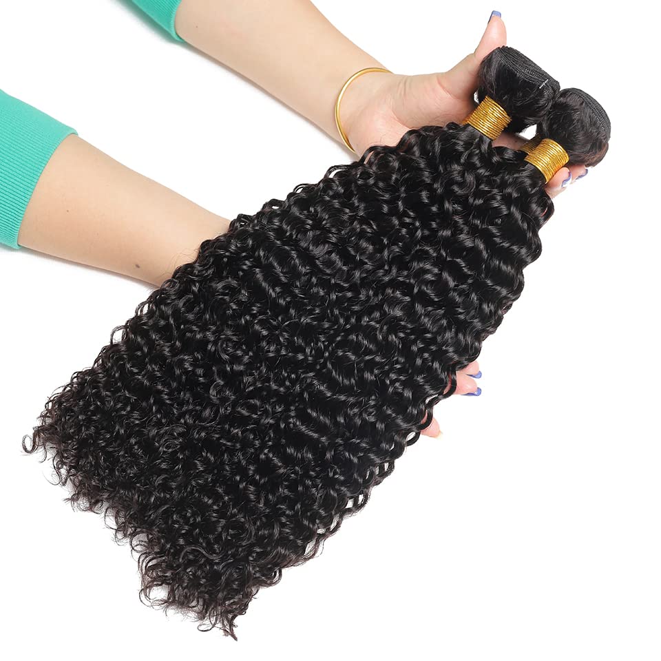 Miniatura 8 de Extensiones de cabello humano rizado rizado brasileño, cabello humano virgen rizado, 24, 26, 28 pulgadas, extensiones de cabello Remy de doble