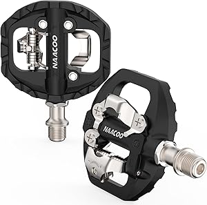 NAACOO Mountain Bike Clipless Pedals