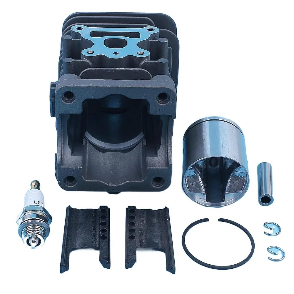 1 zestaw 41mm pierścieni tłokowych cylindra dla McCULLOCH CS360T CS400T CS420T piła łańcuchowa 530071884 wymiana części zamiennej