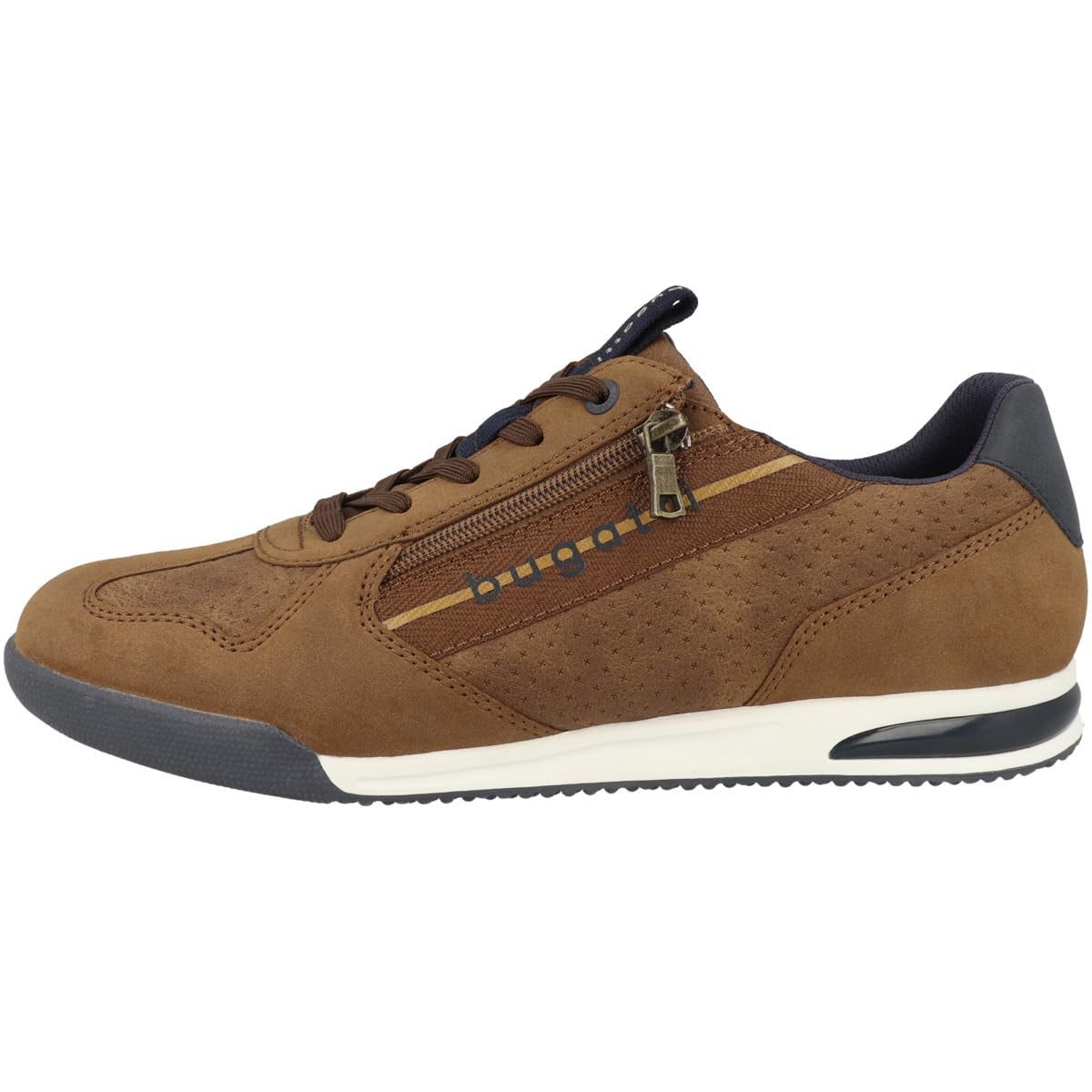bugatti - Men's Lace-Up 321-A3811, Cognac, 41, Cognac, 7 UK