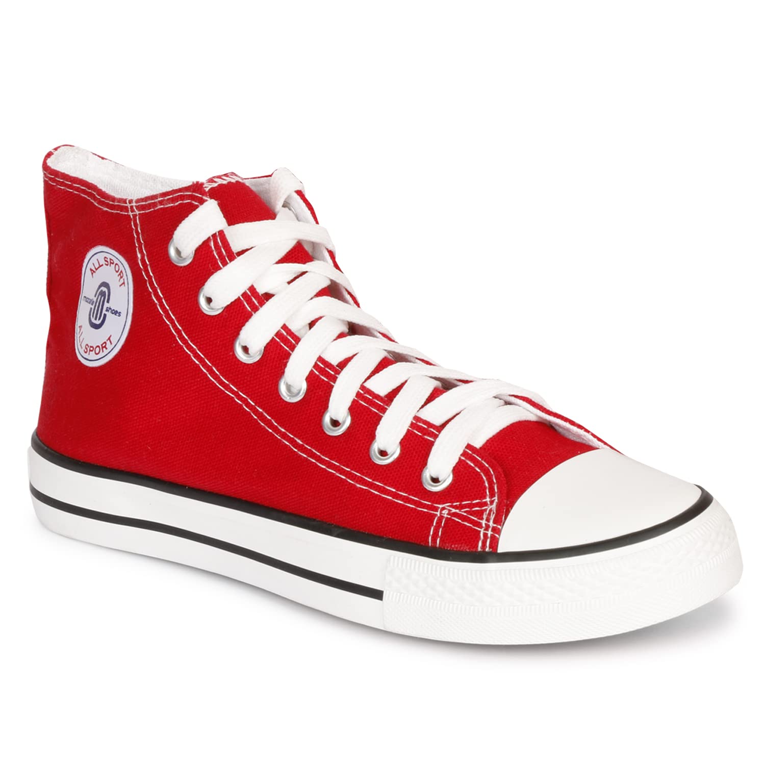 Women's Classic High-Top Canvas Sneakers – Comfortable Lace-Up Fashion Shoes for Casual Wear-image-38
